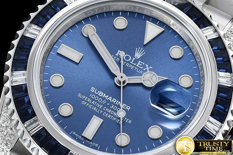 1222 SoftTouch ROLSUB0264A – Submariner 116619 Blue Diam SS SS Blue GSF A 1032